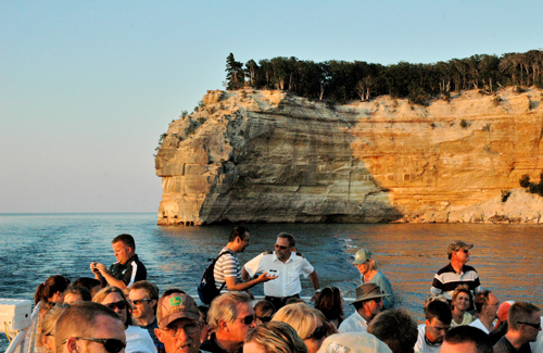 Pictured Rocks National Lakeshore - Munising Michigan located in Michigan's Upper Peninsula!  We are located in the Hiawatha National Forest in Michigan's Upper Peninsula and near or along the Pictured Rocks National Lakeshore. The majestic Pictured Rocks are comprised of over 15 miles of shoreline with stone cliffs up to 200' high.  Enjoy a number of inland lakes, Lake Superior, rivers, and over 17 waterfalls within Alger County.  